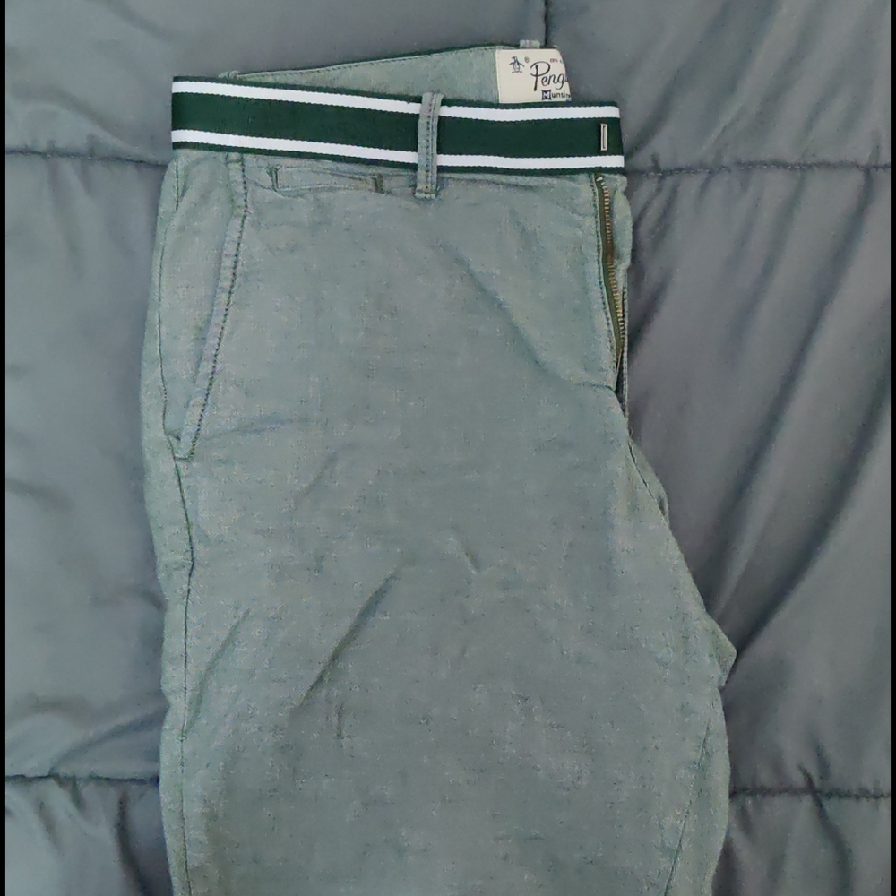 Green Original Penguin shorts